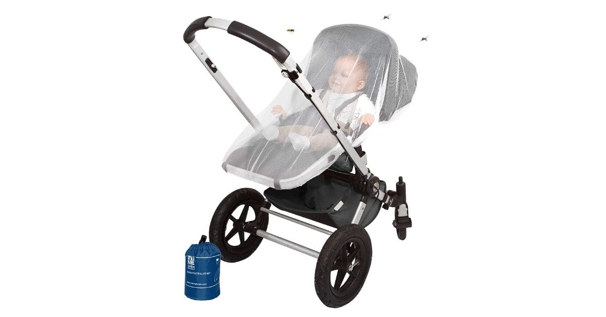 High-Density Stroller Mosquito Net to Prevent The Infection by Mosquito Viruses Universal Size Jolik Mosquito Net for Stroller Carriers Car Seats Cradles 